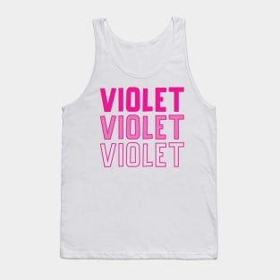 Violet Tank Top